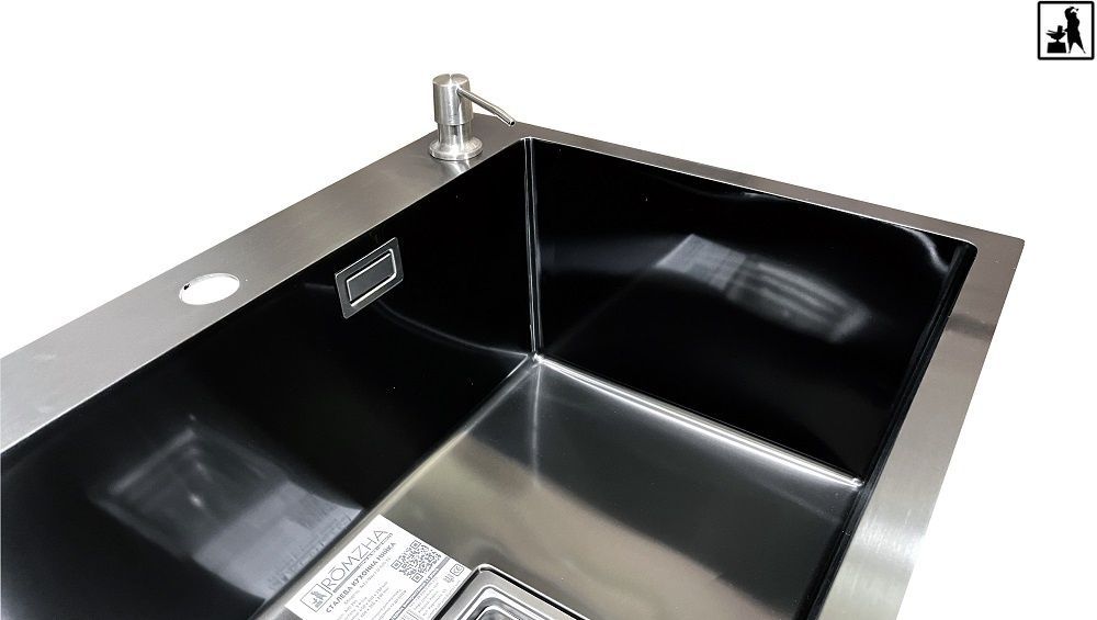Кухонная мойка Romzha Arta Nova U-600 BL