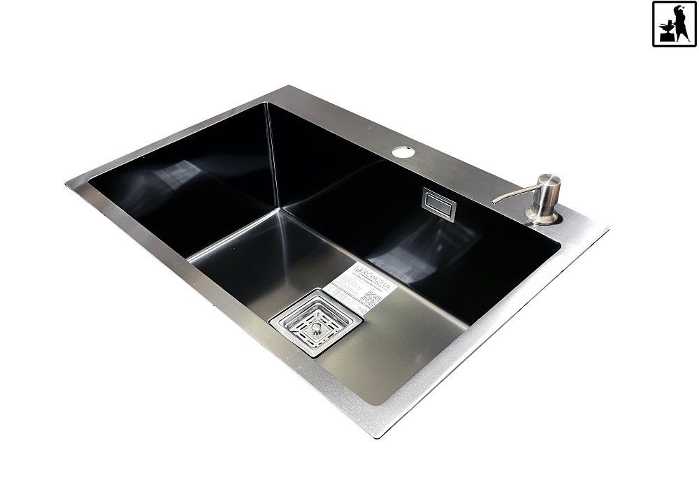 Кухонная мойка Romzha Arta Nova U-600 BL