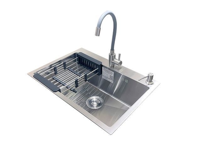 Комплект мойка + смеситель Romzha Arta U-600S (C)