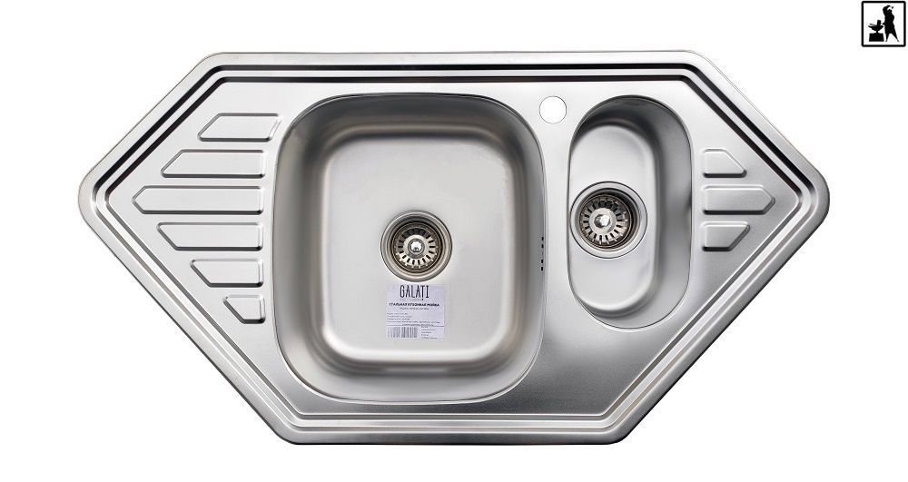 Кухонна мийка Romzha Meduza 1.5C Satin